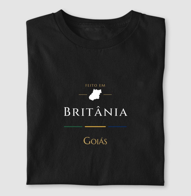 Feito em, Britânia · GO