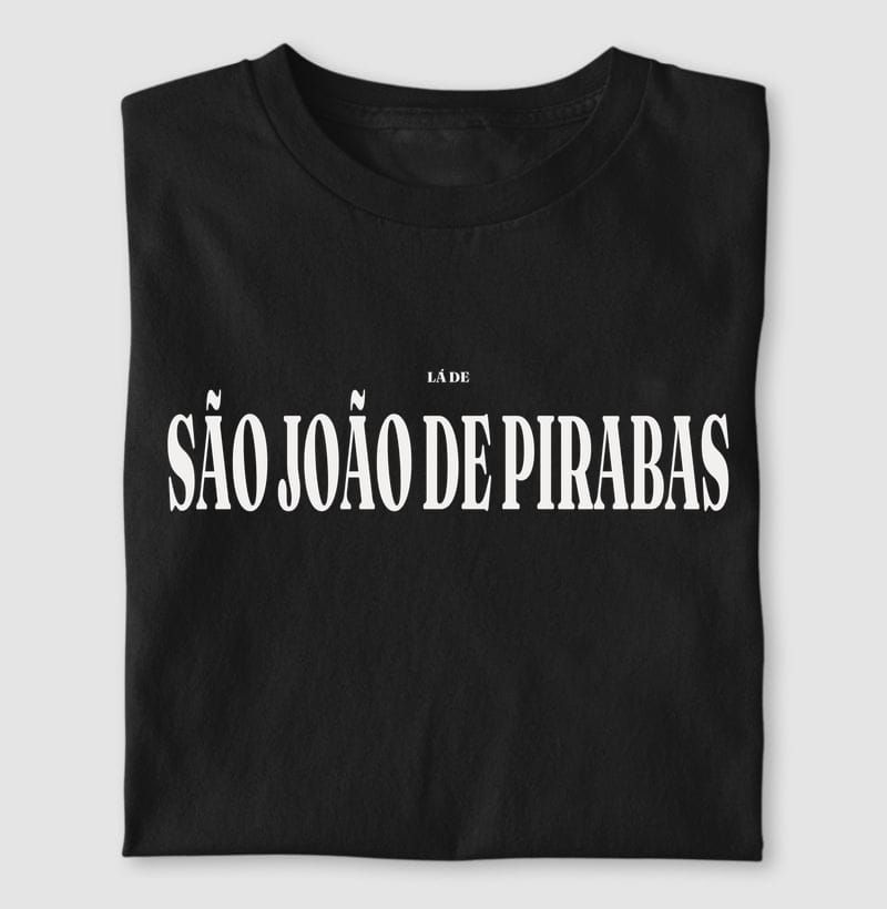 Camiseta Tipografia de São João de Pirabas