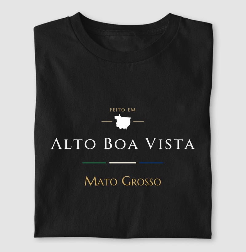 Feito em, Alto Boa Vista · MT