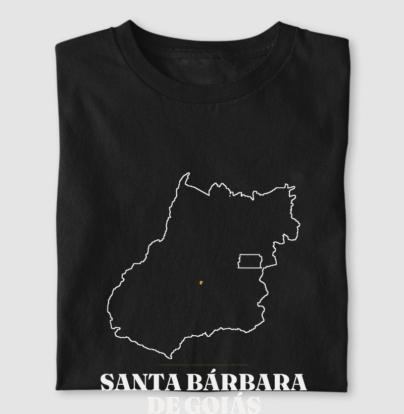 Camiseta Traço de Santa Bárbara de Goiás