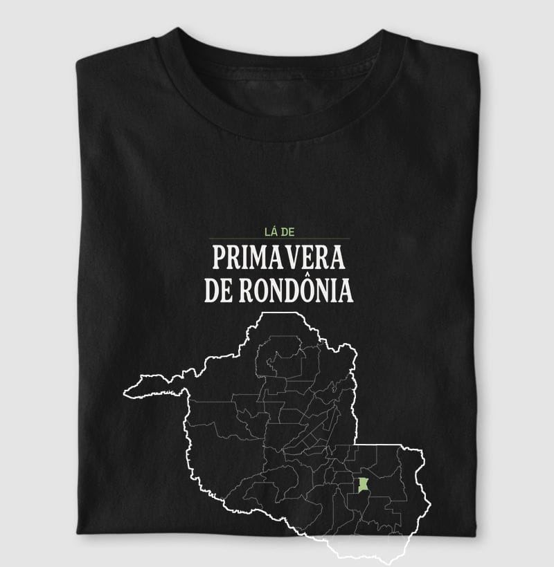 Camiseta Território de Primavera de Rondônia