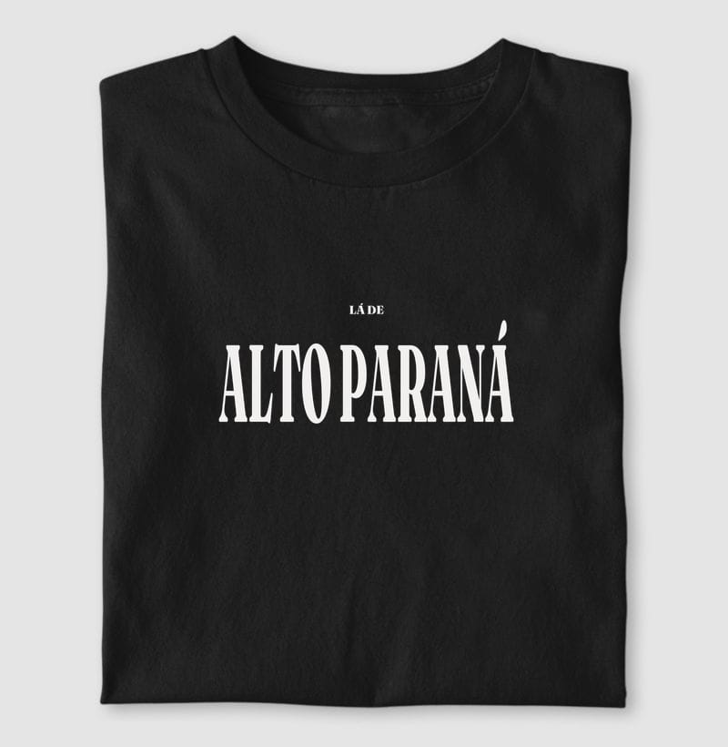 Camiseta Tipografia de Alto Paraná