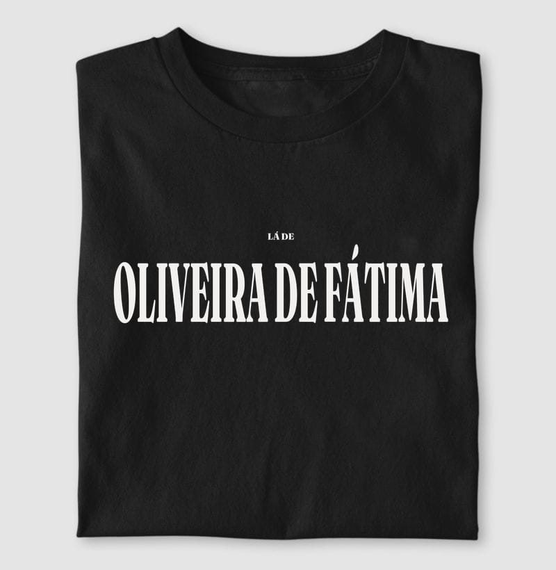 Camiseta Tipografia de Oliveira de Fátima
