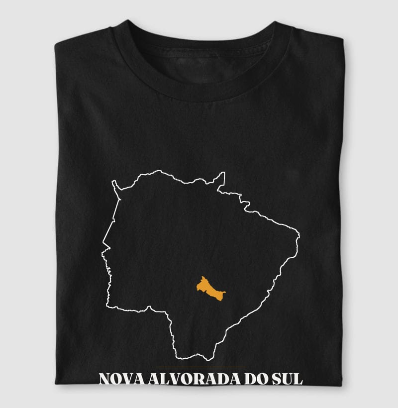 Camiseta Traço de Nova Alvorada do Sul