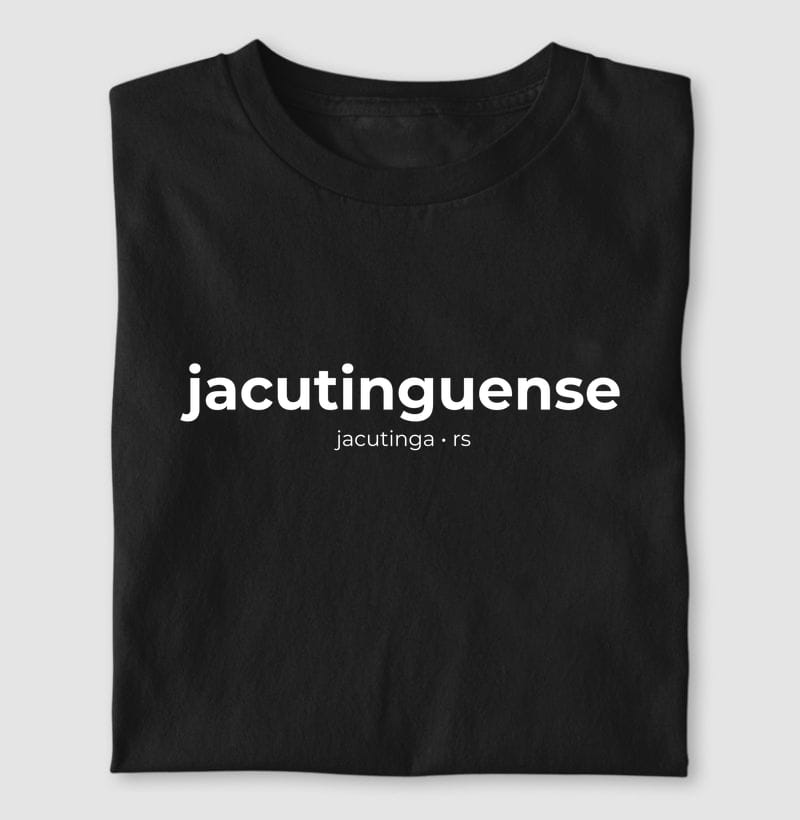 Camiseta Gentílico de Jacutinga