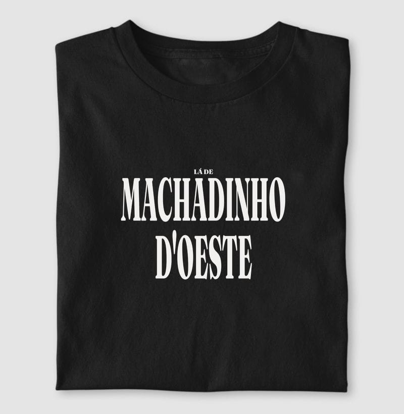 Camiseta Tipografia de Machadinho D'Oeste