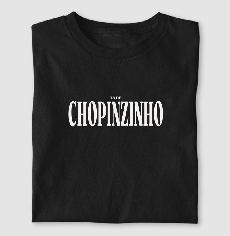 Camiseta Tipografia de Chopinzinho