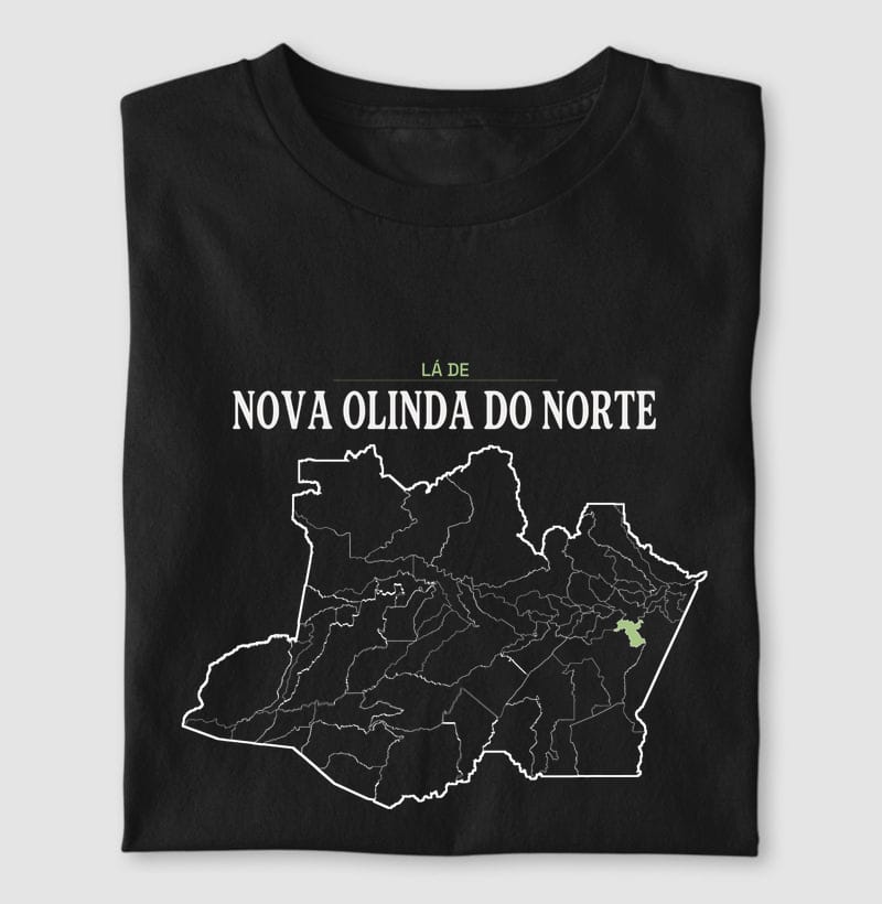 Camiseta Território de Nova Olinda do Norte