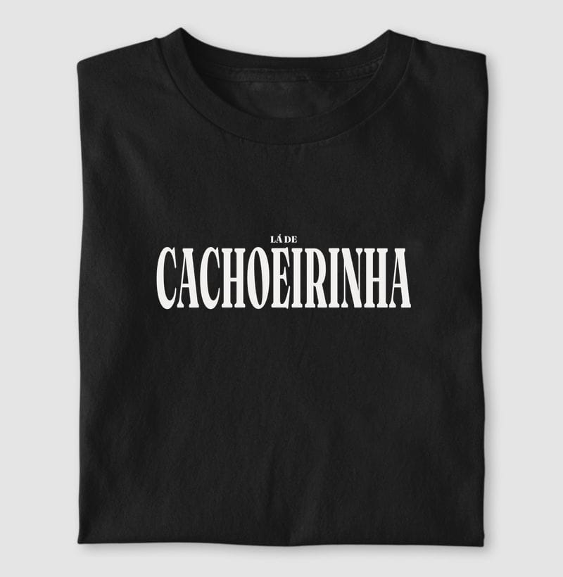 Camiseta Tipografia de Cachoeirinha
