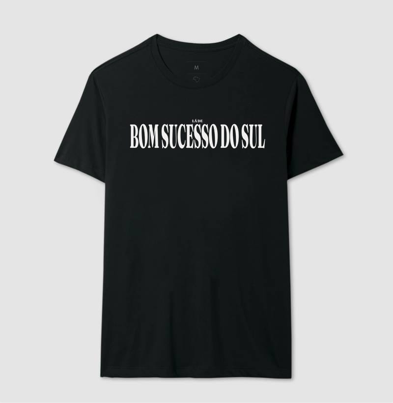 Camiseta Tipografia de Bom Sucesso do Sul