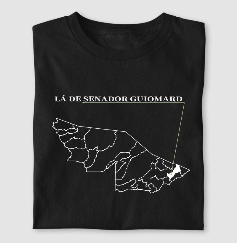 Camiseta Ponto de Origem de Senador Guiomard
