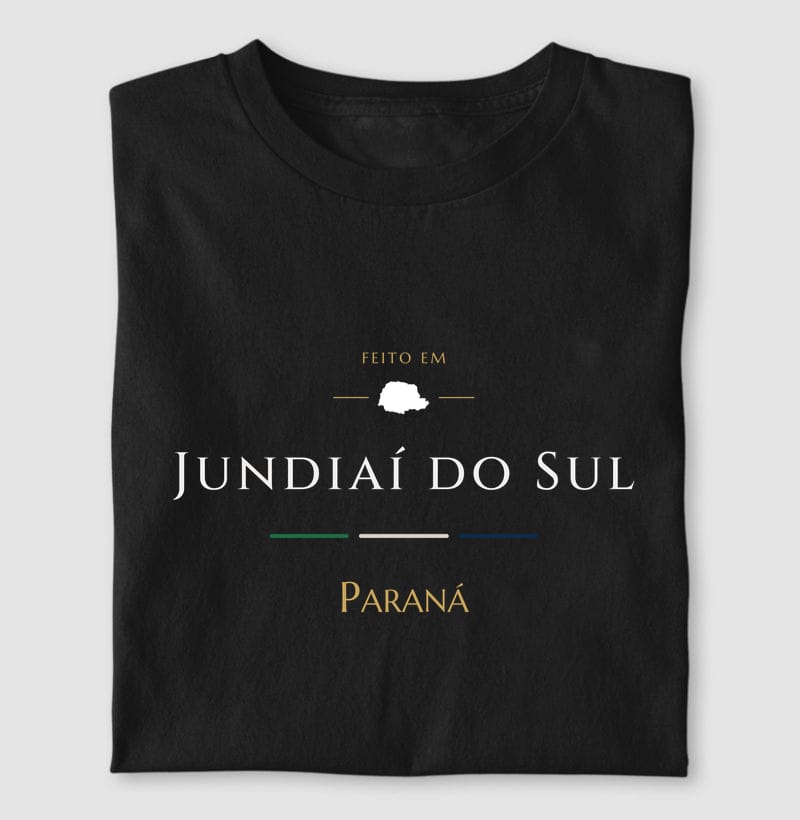Camiseta Feito em de Jundiaí do Sul