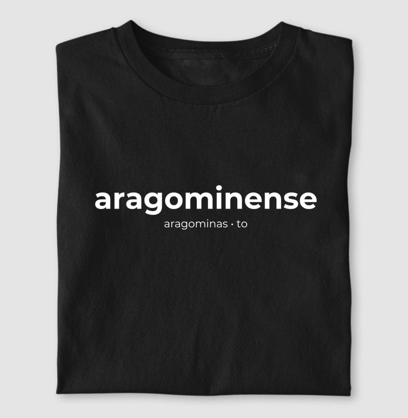 Camiseta Gentílico de Aragominas