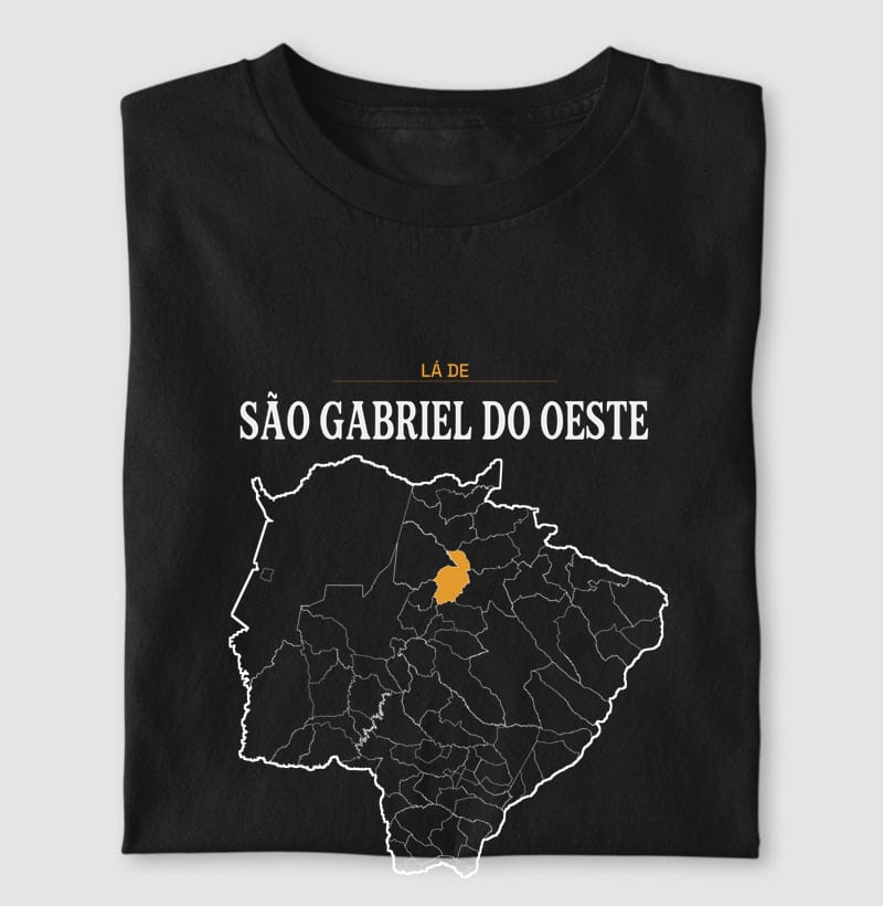 Camiseta Território de São Gabriel do Oeste