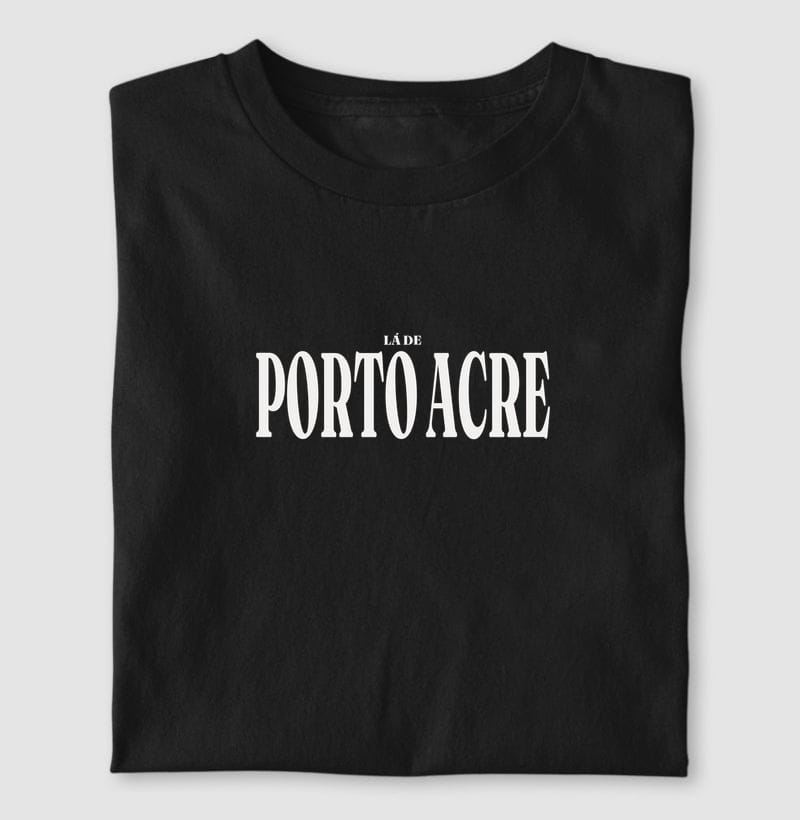 Camiseta Tipografia de Porto Acre