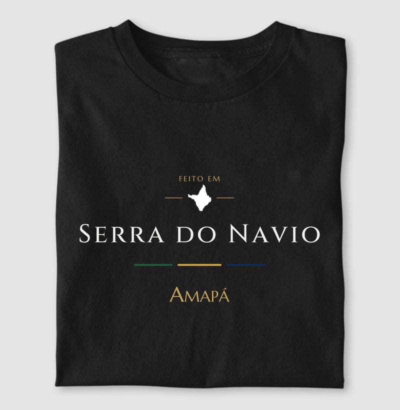 Feito em, Serra do Navio · AP