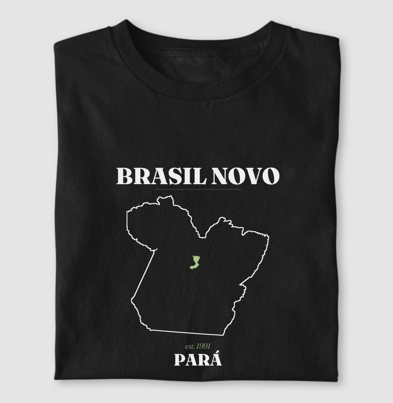 Camiseta Legado de Brasil Novo