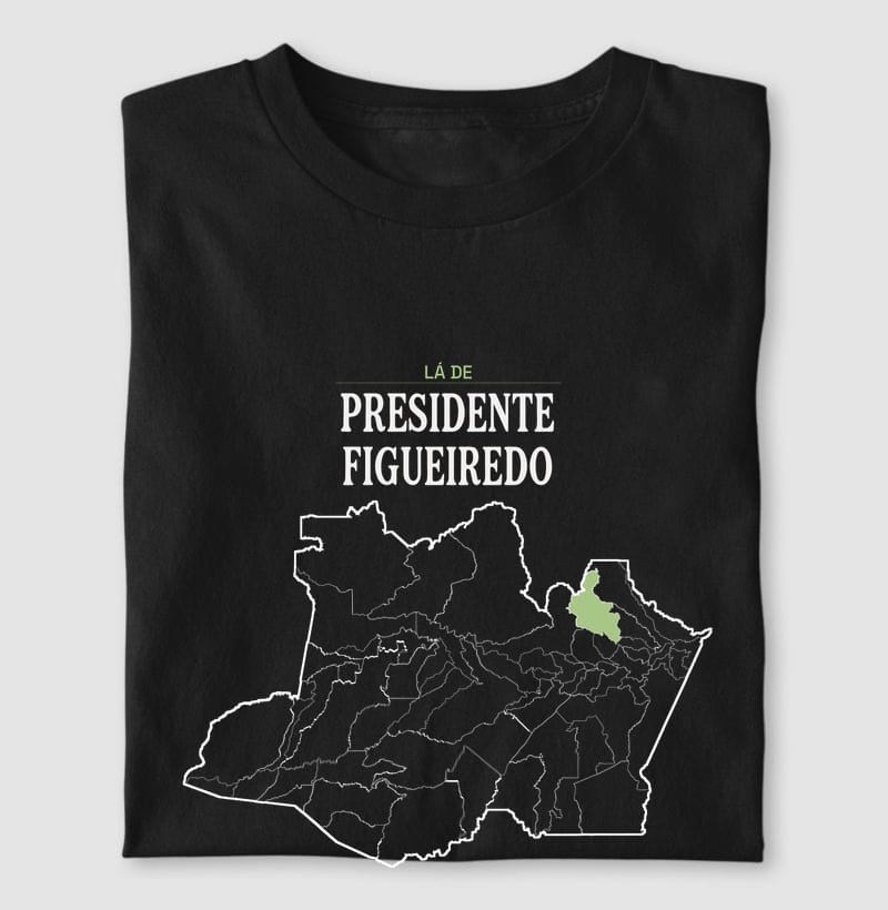 Camiseta Território de Presidente Figueiredo