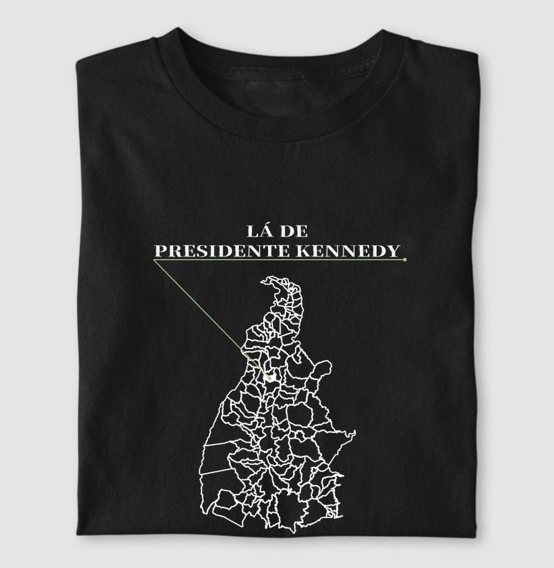 Camiseta Ponto de Origem de Presidente Kennedy