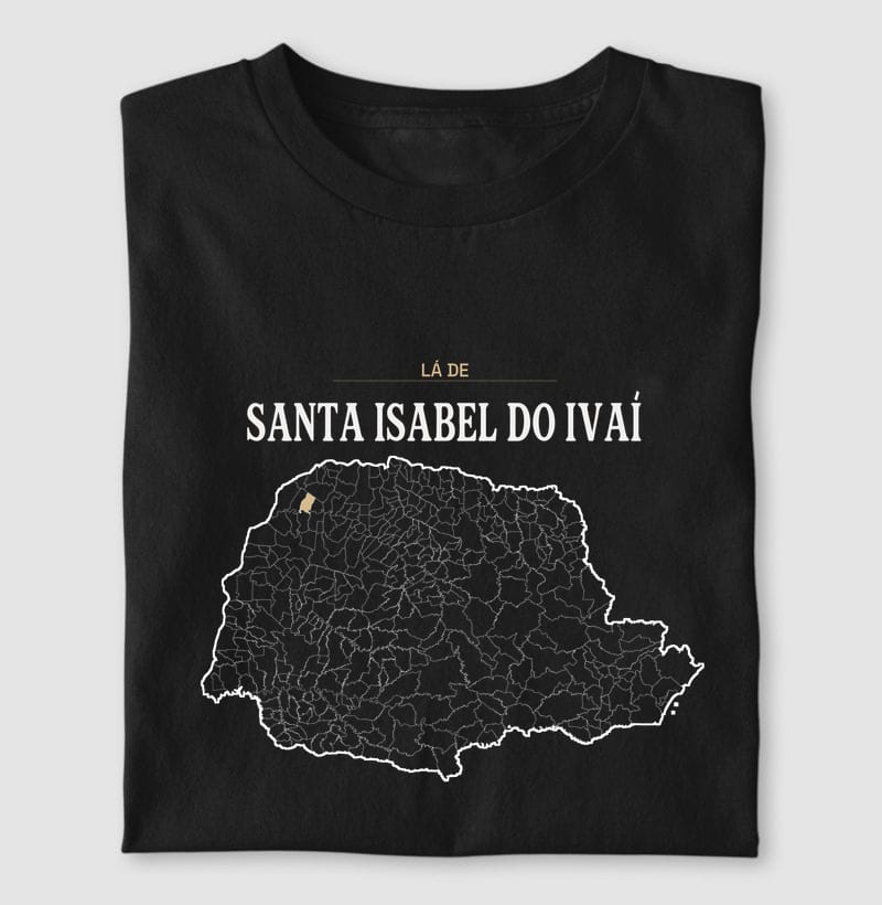 Camiseta Território de Santa Isabel do Ivaí