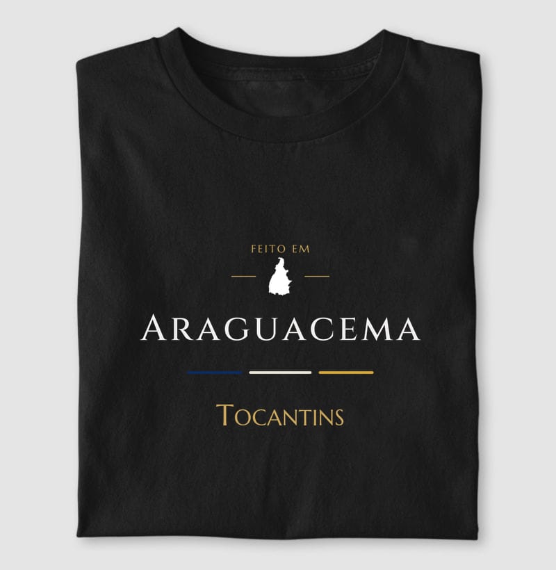 Camiseta Feito em de Araguacema