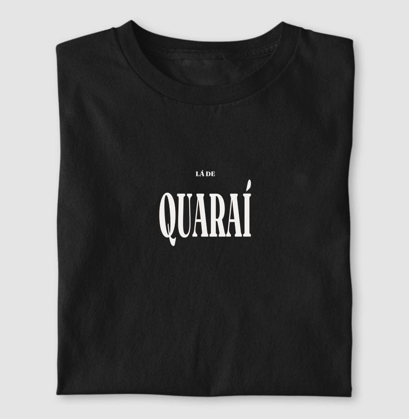 Camiseta Tipografia de Quaraí
