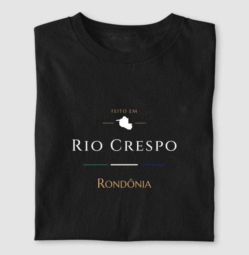 Feito em, Rio Crespo · RO