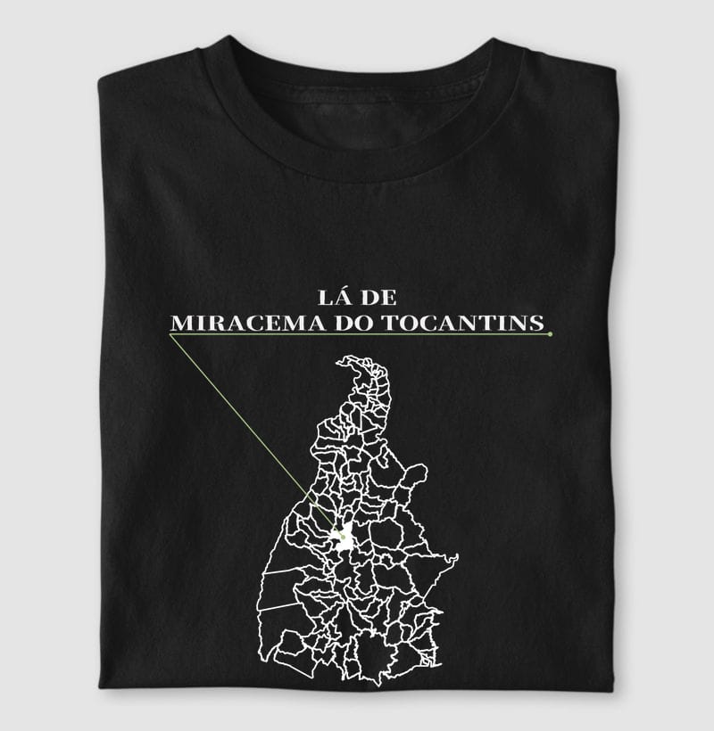Camiseta Ponto de Origem de Miracema do Tocantins