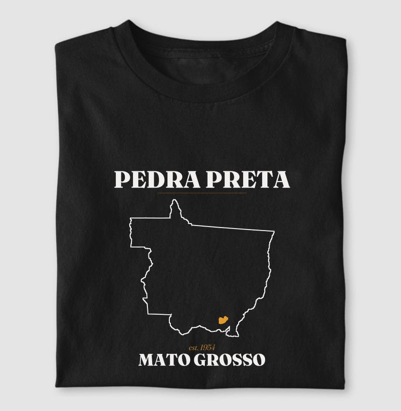 Camiseta Legado de Pedra Preta
