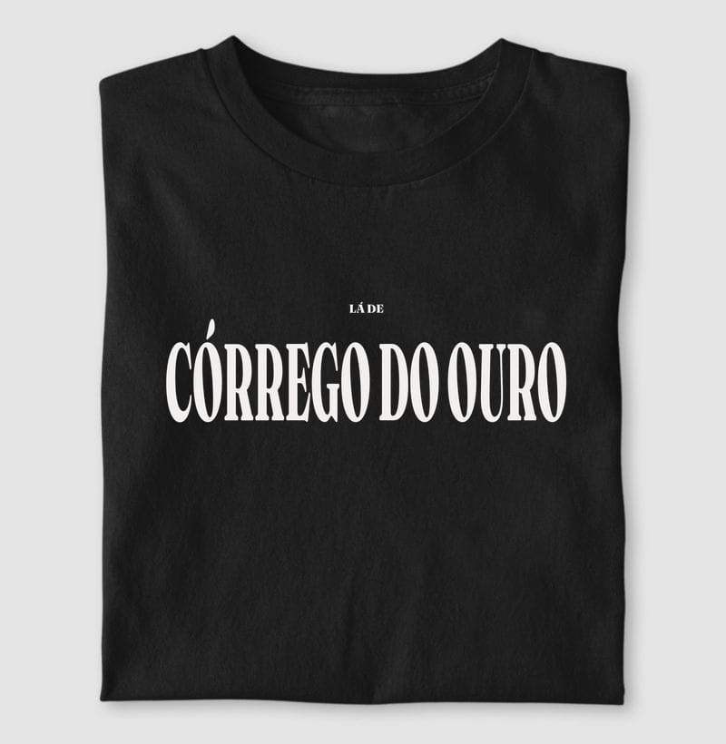 Camiseta Tipografia de Córrego do Ouro