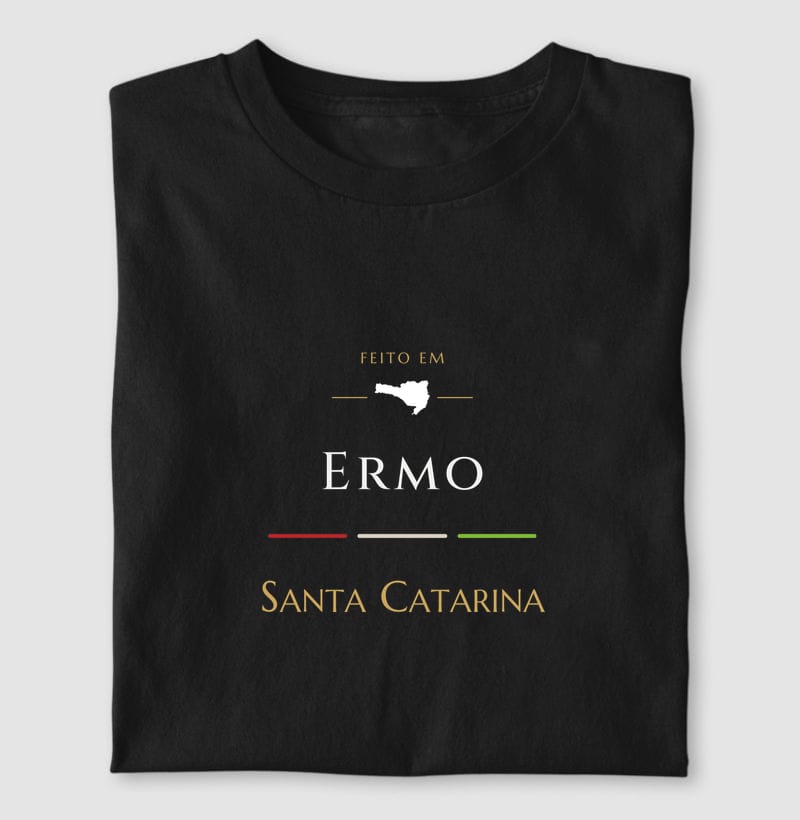 Camiseta Feito em de Ermo