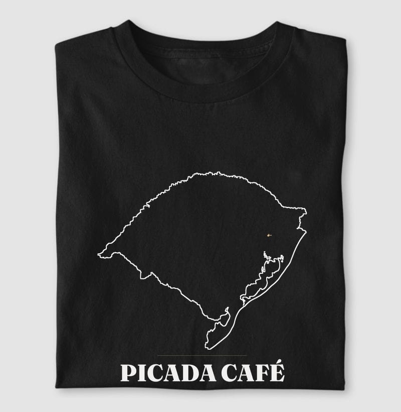 Camiseta Traço de Picada Café