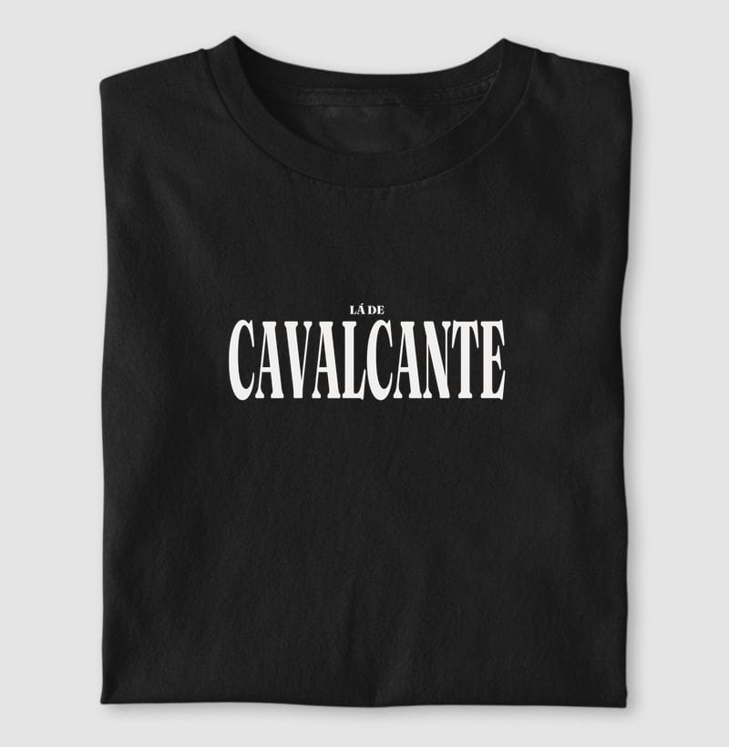 Camiseta Tipografia de Cavalcante