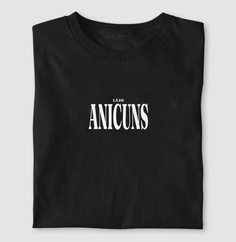 Camiseta Tipografia de Anicuns