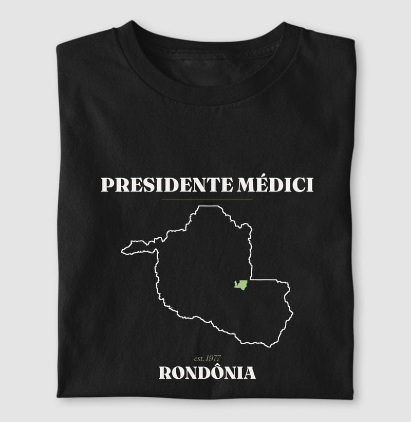 Camiseta Legado de Presidente Médici