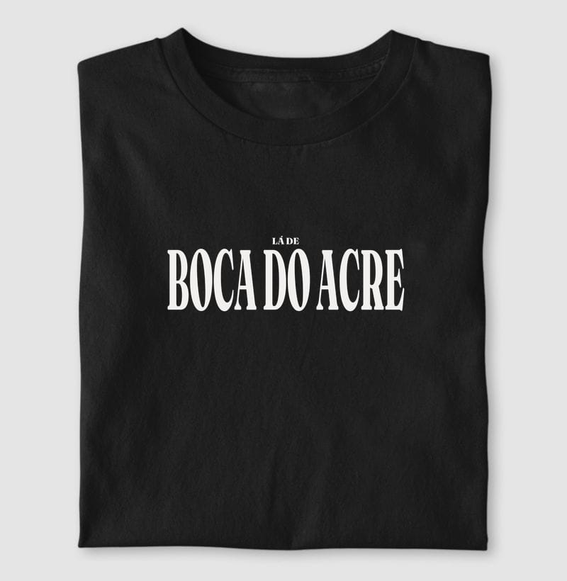 Camiseta Tipografia de Boca do Acre