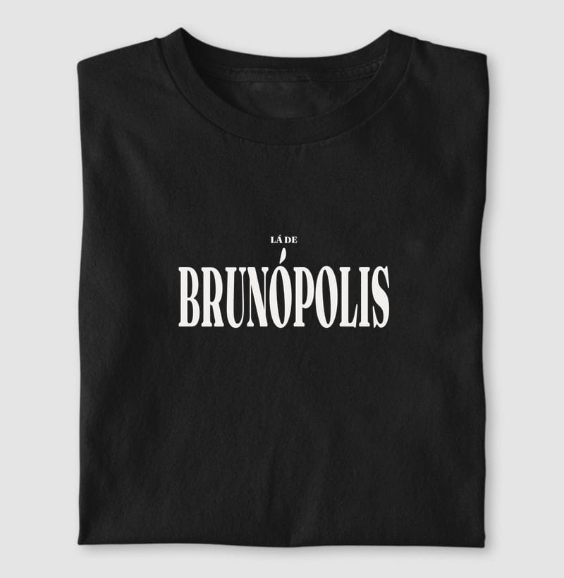 Camiseta Tipografia de Brunópolis