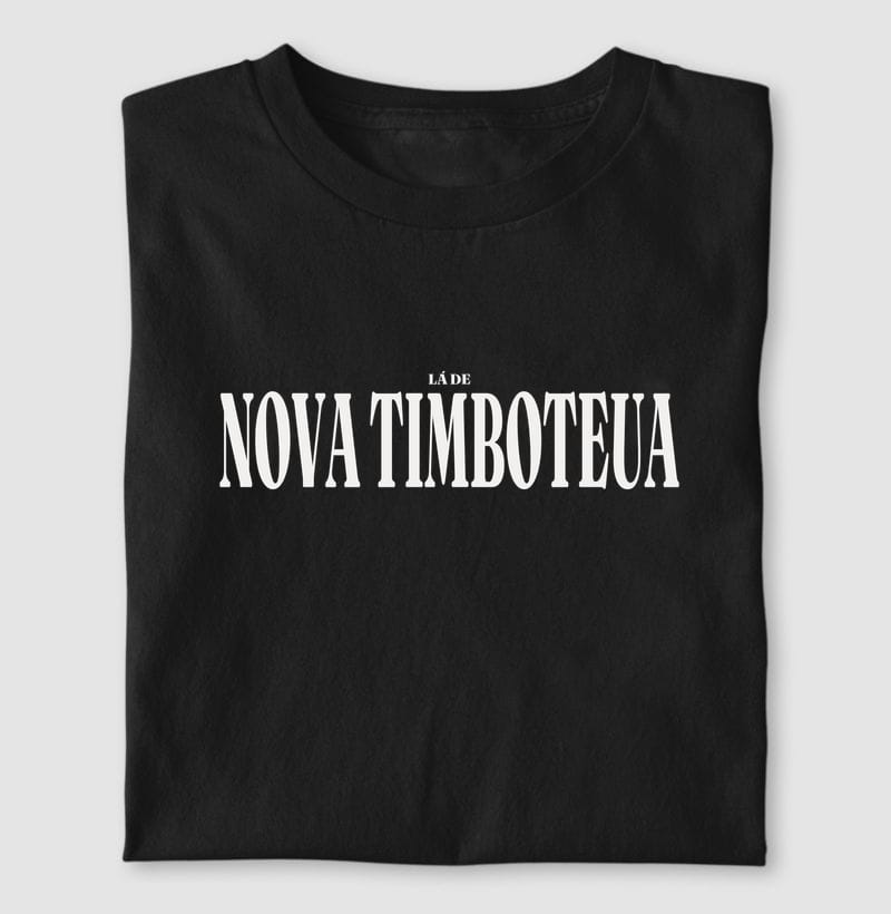 Camiseta Tipografia de Nova Timboteua