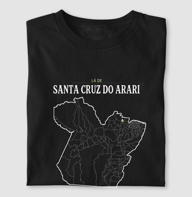 Camiseta Território de Santa Cruz do Arari