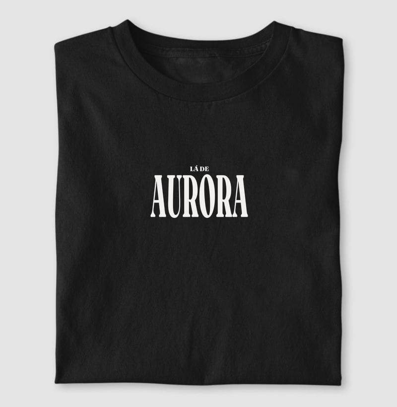 Camiseta Tipografia de Aurora