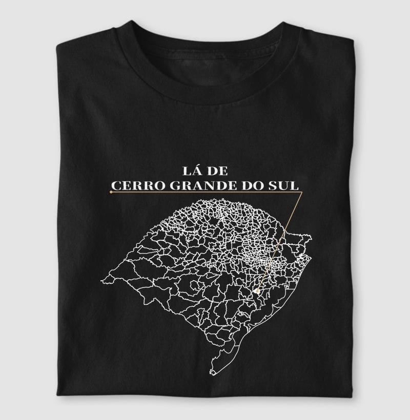 Camiseta Ponto de Origem de Cerro Grande do Sul