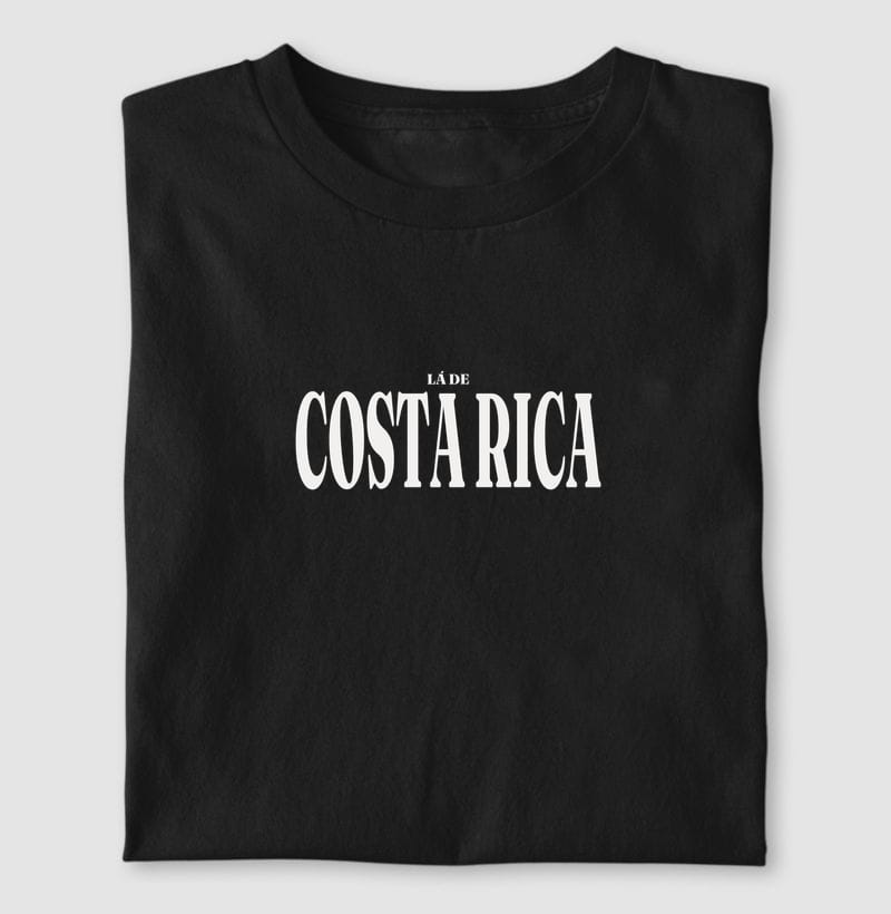 Camiseta Tipografia de Costa Rica