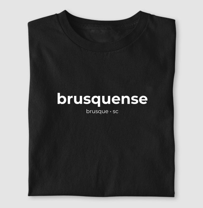 Camiseta Gentílico de Brusque
