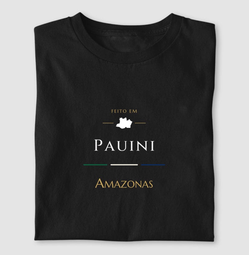 Feito em, Pauini · AM