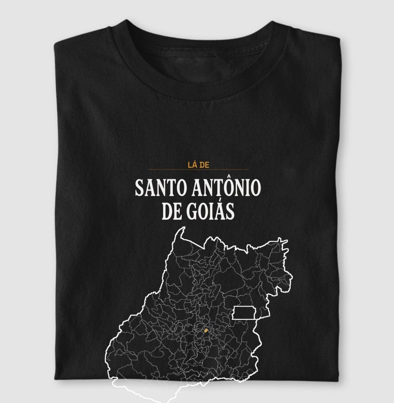 Camiseta Território de Santo Antônio de Goiás