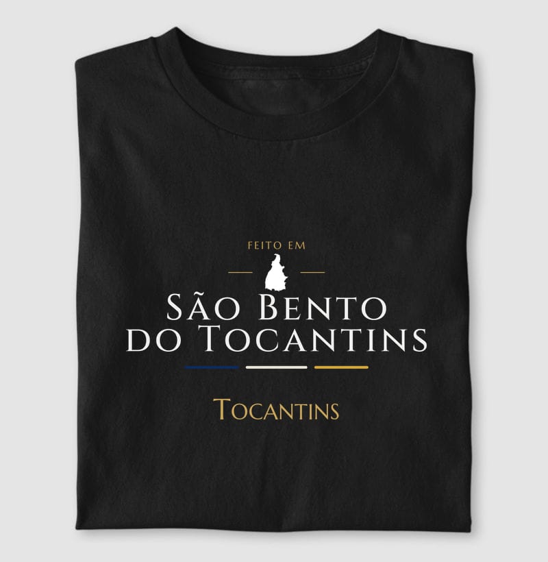 Camiseta Feito em de São Bento do Tocantins