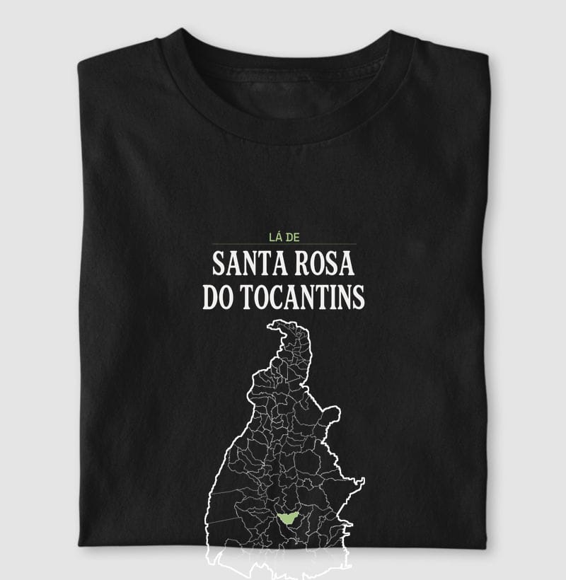 Camiseta Território de Santa Rosa do Tocantins