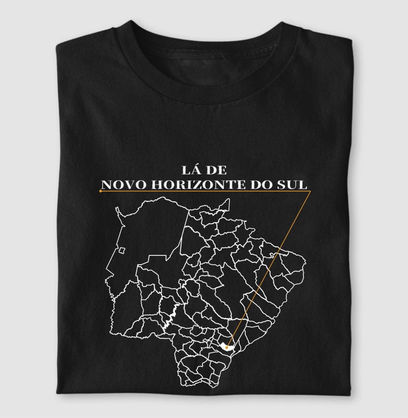 Camiseta Ponto de Origem de Novo Horizonte do Sul