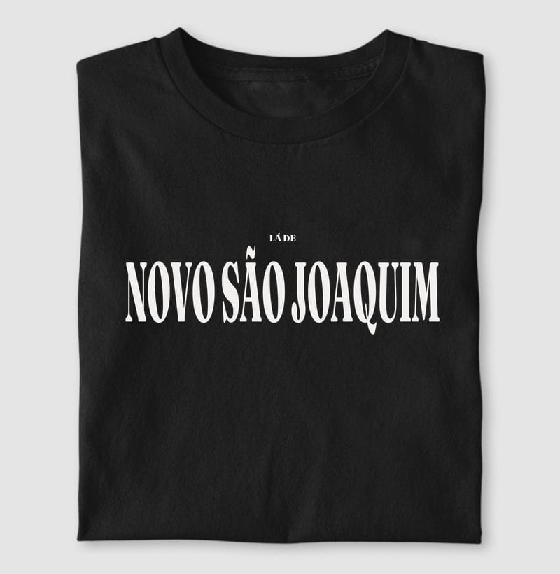 Camiseta Tipografia de Novo São Joaquim