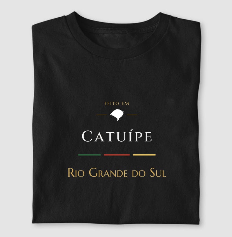 Camiseta Feito em de Catuípe